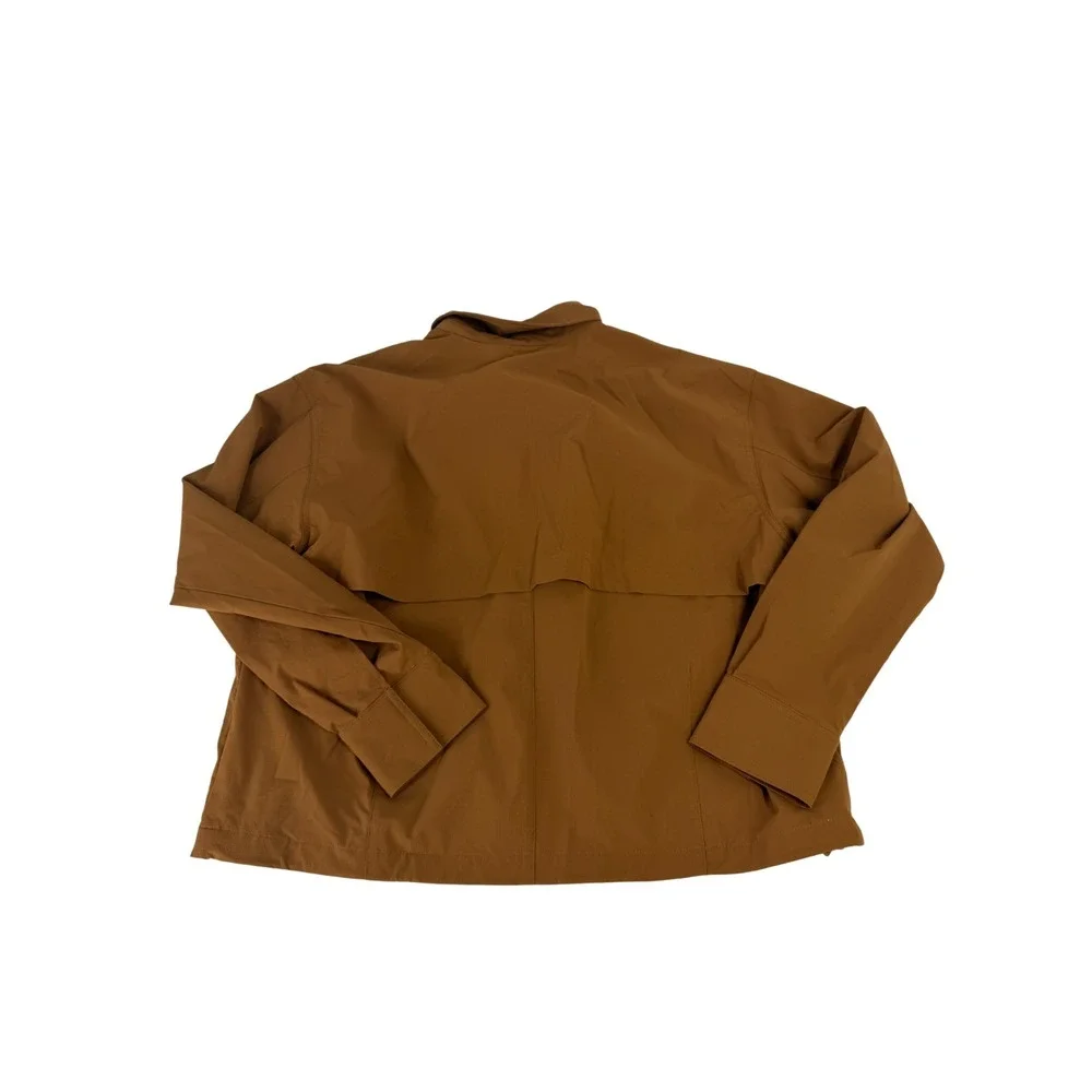 Halfdays Women's Nan Field Jacket Full Zip Nuthatch Brown Size XSMALL XS NWT - Picture 6 of 6